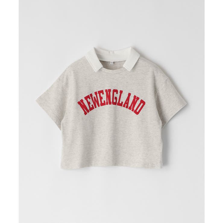 ポロカラープリントトップス キッズ | coca | 詳細画像2 