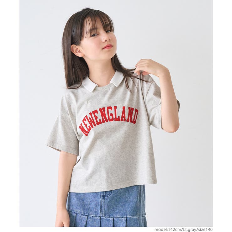 ポロカラープリントトップス キッズ | coca | 詳細画像4 