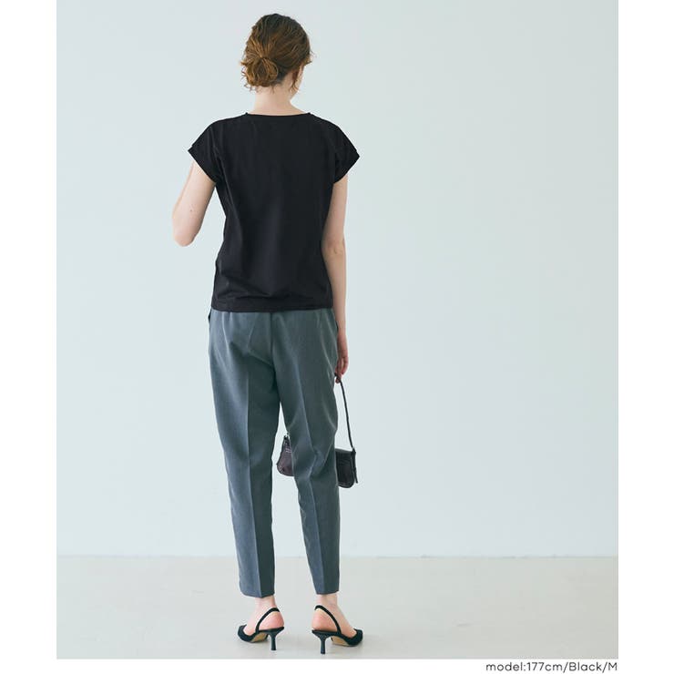 リサイクルポリエステル フレンチスリーブTシャツ | coca | 詳細画像16 