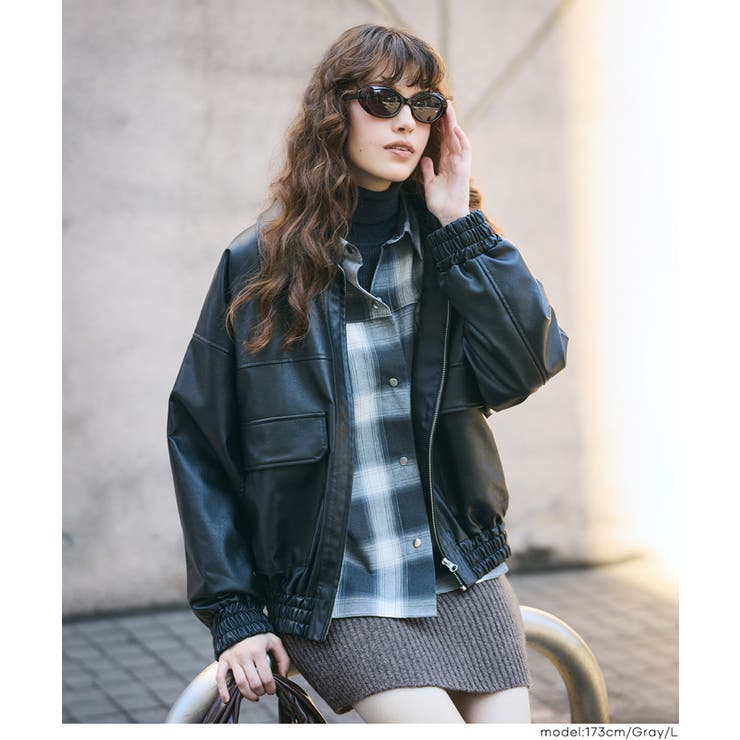 ふんわり柔らか、暖かみのある縮絨ニットミニスカート | coca | 詳細画像12 