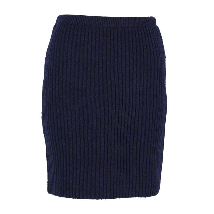 ふんわり柔らか、暖かみのある縮絨ニットミニスカート | coca | 詳細画像3 