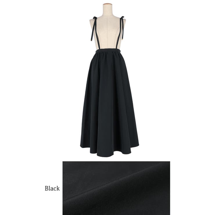 リボンストラップ付フレアスカート | coca | 詳細画像16 