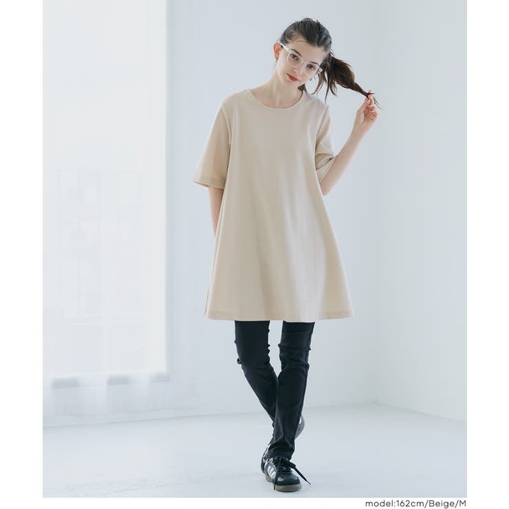 Aラインチュニック レディース[品番：PA000017423]｜coca（コカ