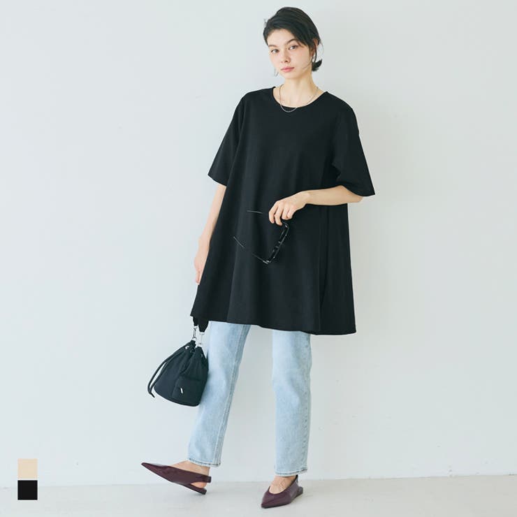 Aラインチュニック レディース[品番：PA000017423]｜coca（コカ