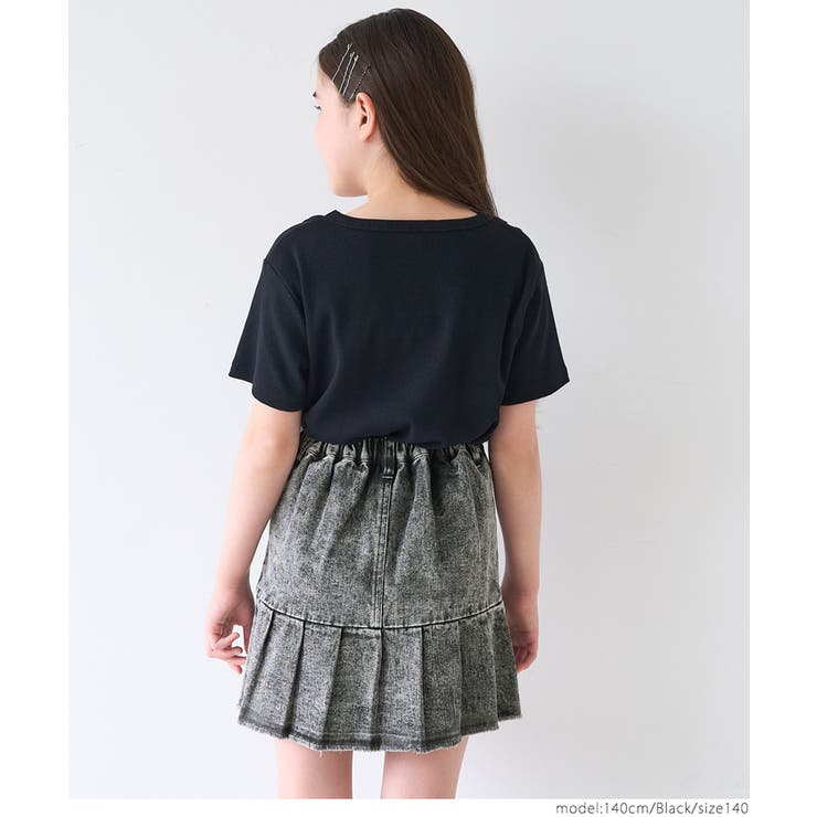 デニムタックスカート キッズ | coca | 詳細画像11 