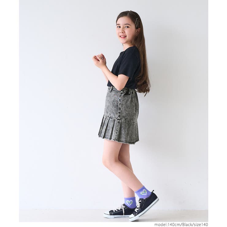 デニムタックスカート キッズ | coca | 詳細画像14 