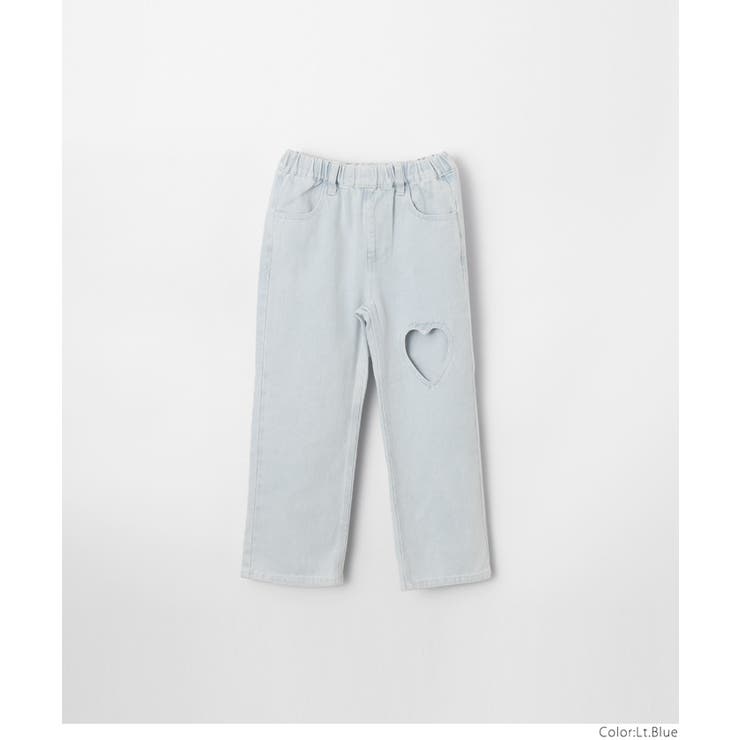 ＼26aw再入荷／デニムハートデザインパンツ | coca | 詳細画像22 