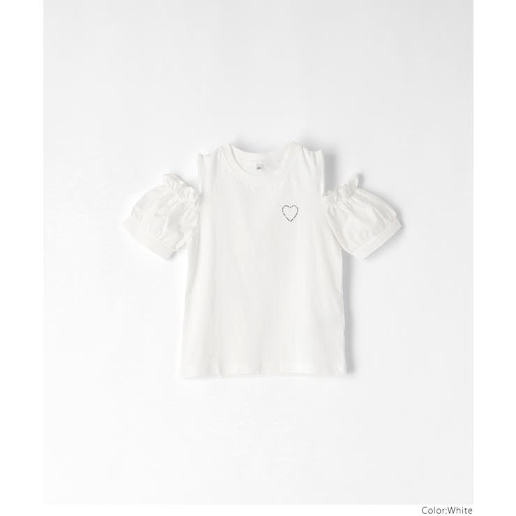 肩あきTシャツ キッズ | coca | 詳細画像14 
