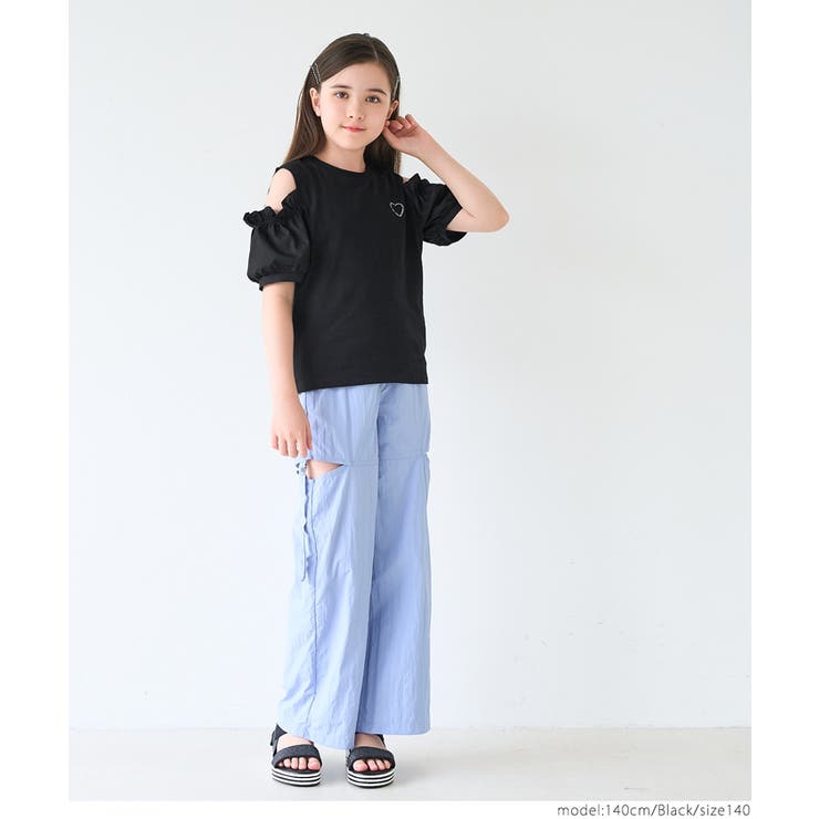 肩あきTシャツ キッズ | coca | 詳細画像2 