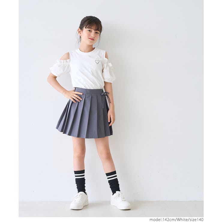 肩あきTシャツ キッズ | coca | 詳細画像7 