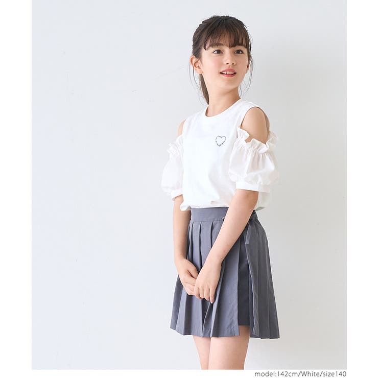 肩あきTシャツ キッズ | coca | 詳細画像8 