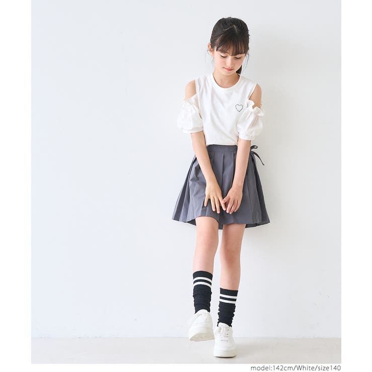 肩あきTシャツ キッズ | coca | 詳細画像10 