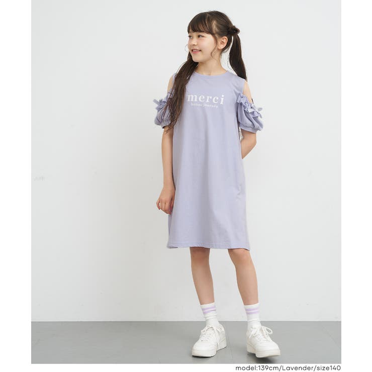 ＼26ss新色登場／袖フリル肩あきワンピース | coca | 詳細画像6 