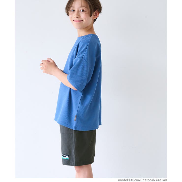 ロゴネームハーフパンツ キッズ | coca | 詳細画像14 