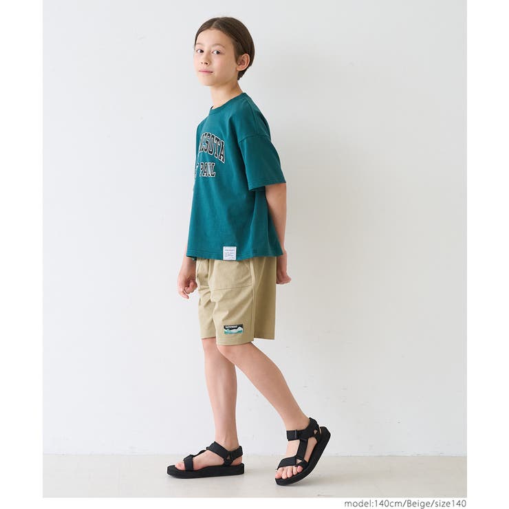 ロゴネームハーフパンツ キッズ | coca | 詳細画像6 