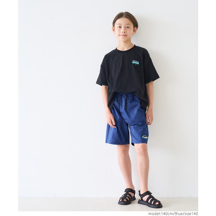 ロゴネームハーフパンツ キッズ | coca | 詳細画像7 