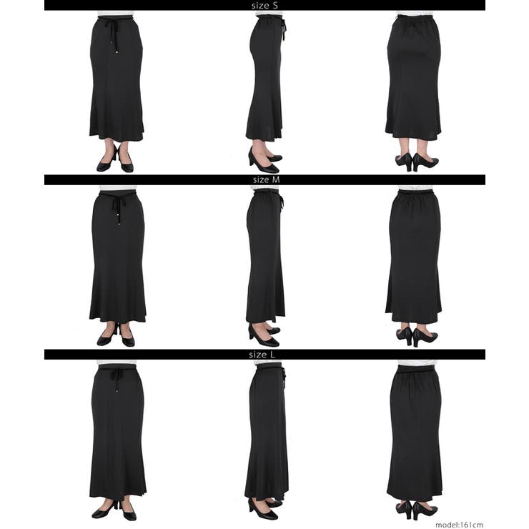 ドット柄マーメイドスカート | coca | 詳細画像19 