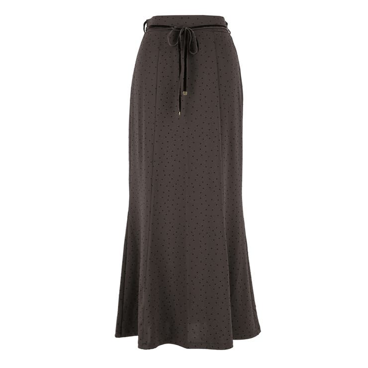 ドット柄マーメイドスカート | coca | 詳細画像2 