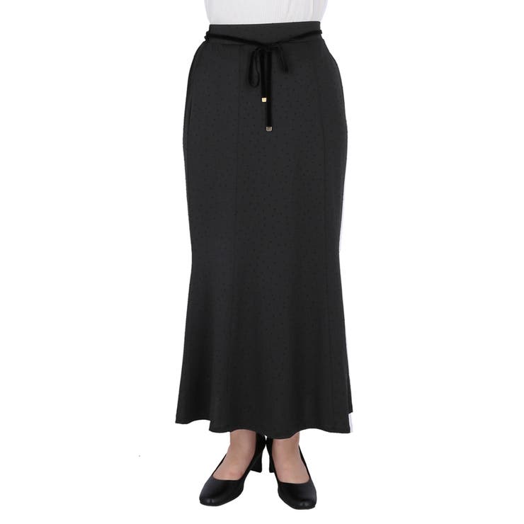 ドット柄マーメイドスカート[品番：PA000017325]｜coca（コカ