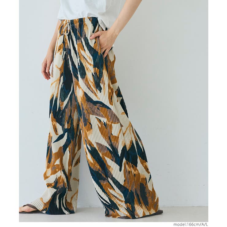 柄リブパンツ | coca | 詳細画像12 