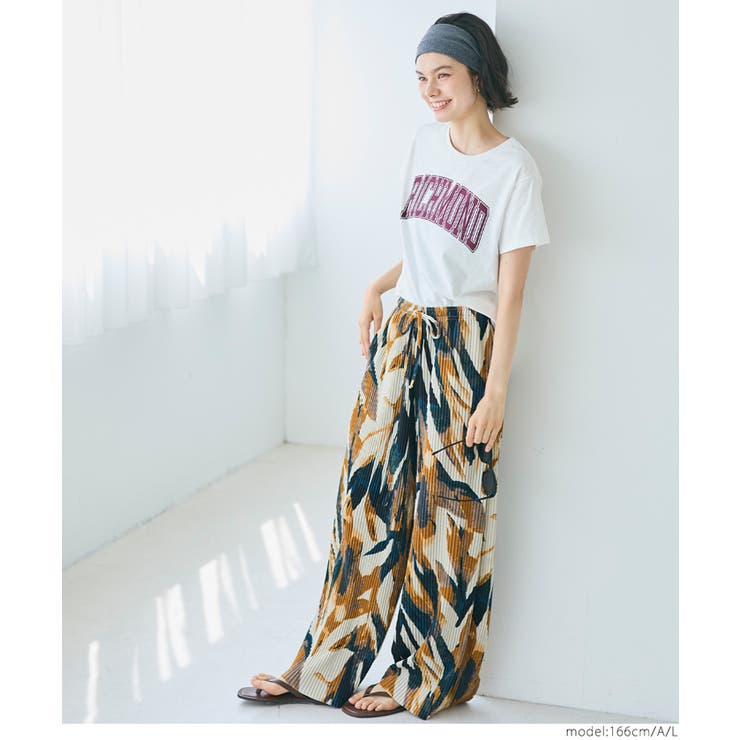 柄リブパンツ | coca | 詳細画像13 