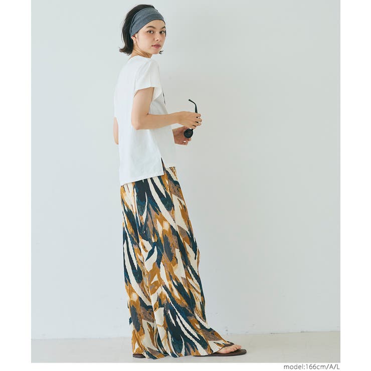 柄リブパンツ | coca | 詳細画像14 