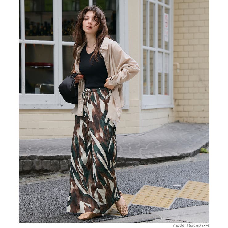 柄リブパンツ | coca | 詳細画像19 