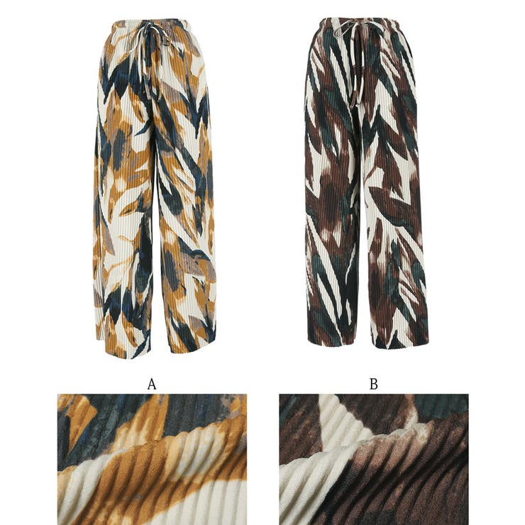 柄リブパンツ | coca | 詳細画像24 