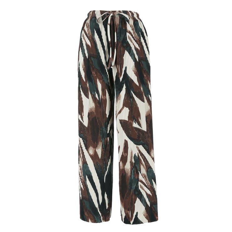 柄リブパンツ | coca | 詳細画像3 