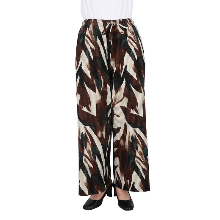 柄リブパンツ | coca | 詳細画像4 