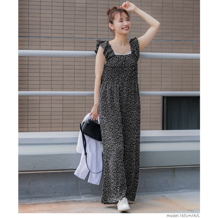 machatt プリーツオールインワン machatt マチャット プリーツオールインワン