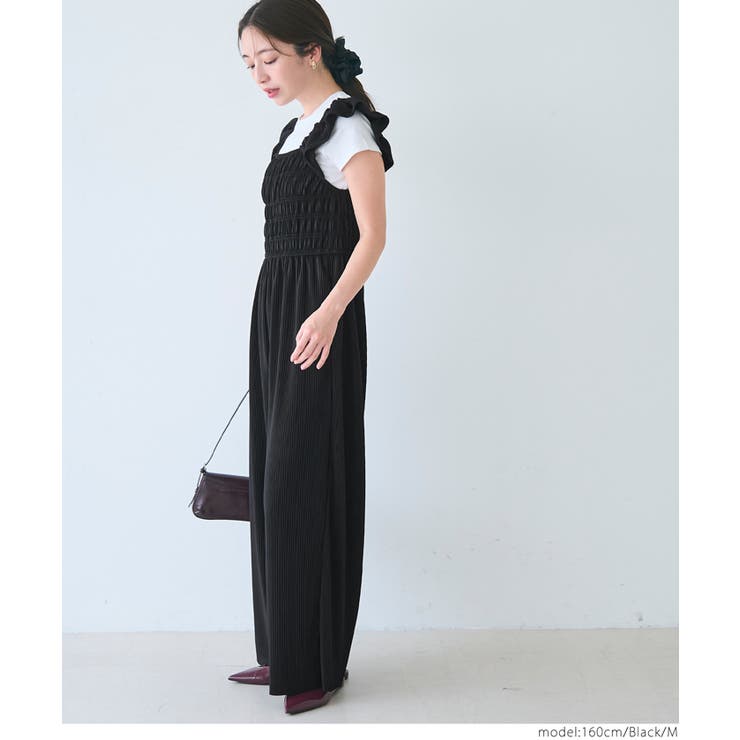 プリーツオールインワン[品番：PA000017326]｜coca（コカ）の