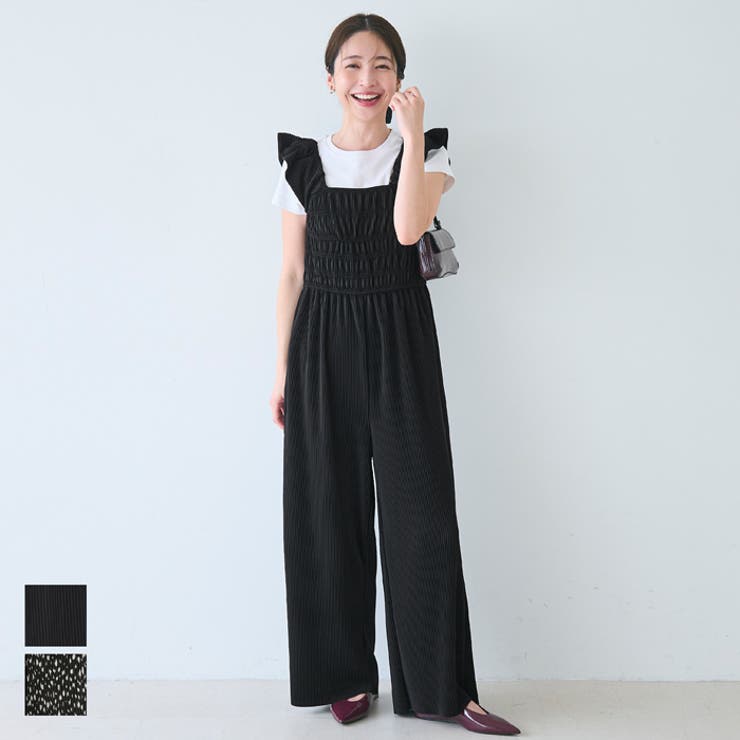 プリーツオールインワン[品番：PA000017326]｜coca（コカ）の