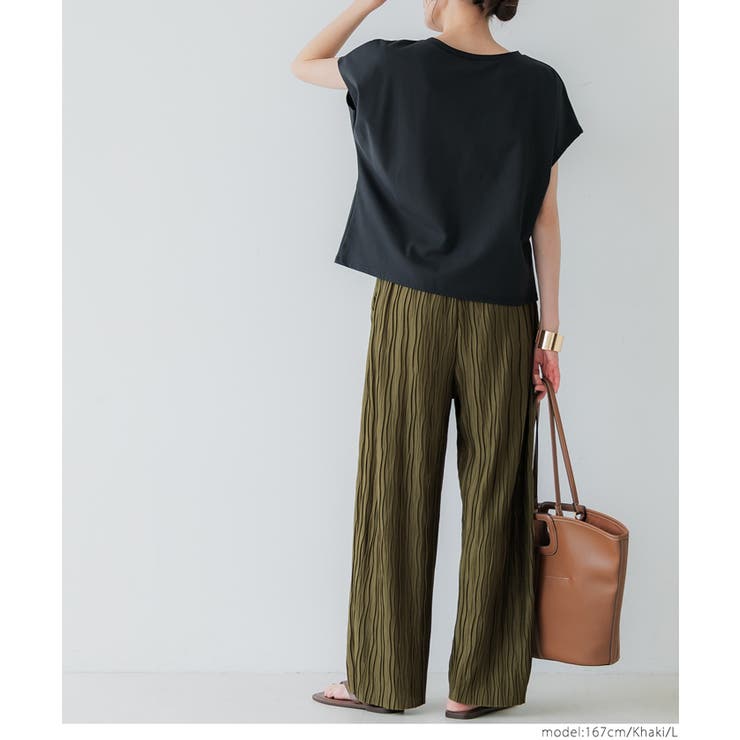 スリムウェーブパンツ | coca | 詳細画像17 