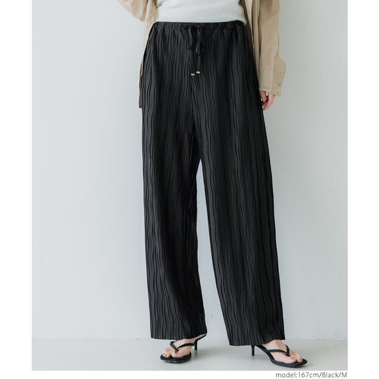 スリムウェーブパンツ | coca | 詳細画像22 