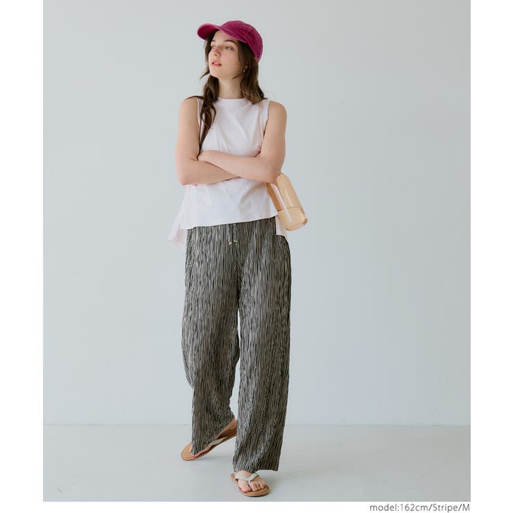 スリムウェーブパンツ | coca | 詳細画像23 