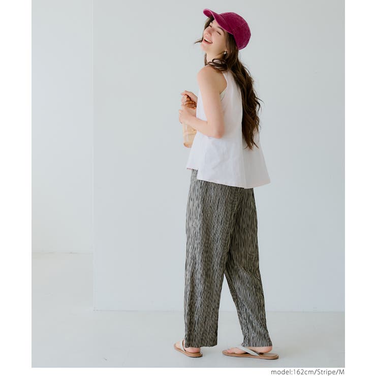 スリムウェーブパンツ | coca | 詳細画像24 