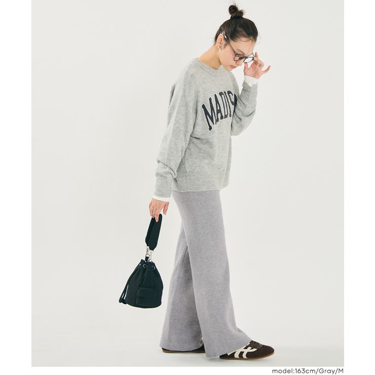 【DAILY WARM】裏シャギーニットパンツ レディース | coca | 詳細画像11 