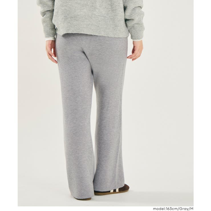 【DAILY WARM】裏シャギーニットパンツ レディース | coca | 詳細画像12 