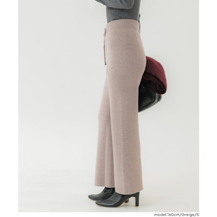 【DAILY WARM】裏シャギーニットパンツ レディース | coca | 詳細画像18 