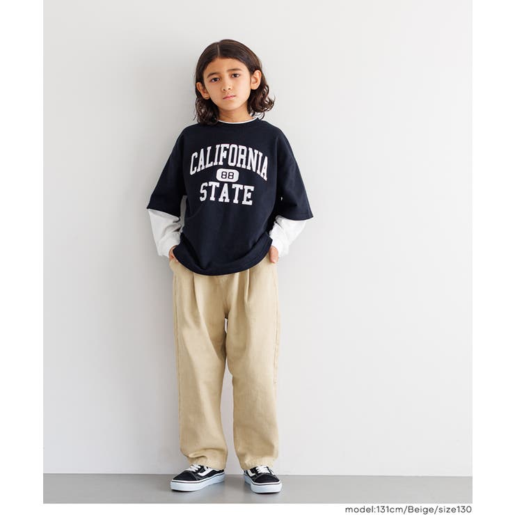 タックパンツ キッズ | coca | 詳細画像2 