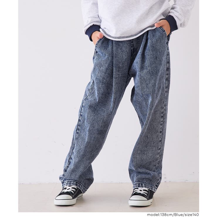 ［Blue］ | タックパンツ キッズ | coca