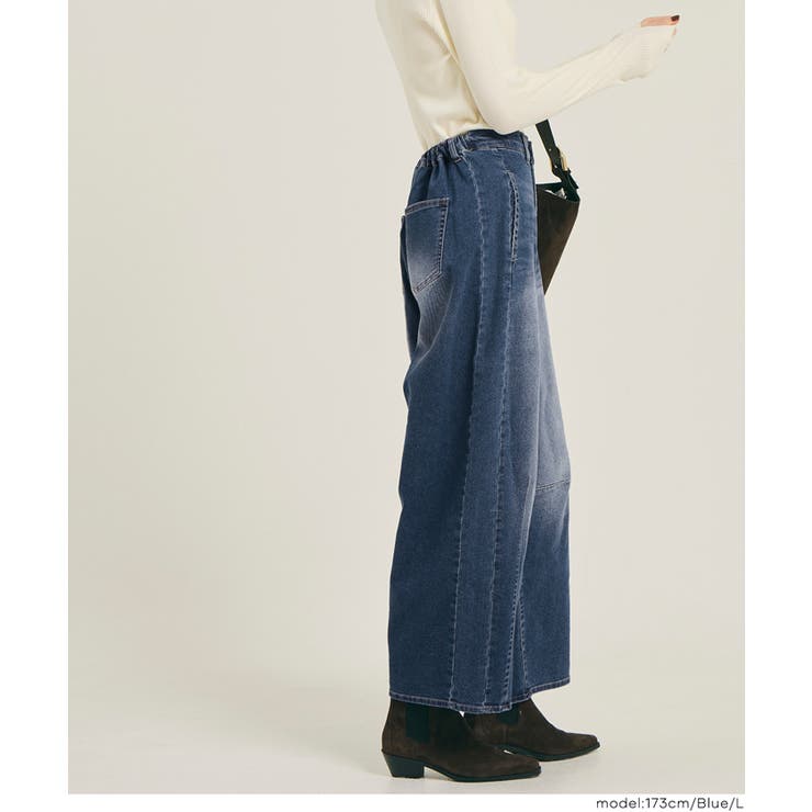 ムーヴデニムカーブパンツ | coca | 詳細画像8 