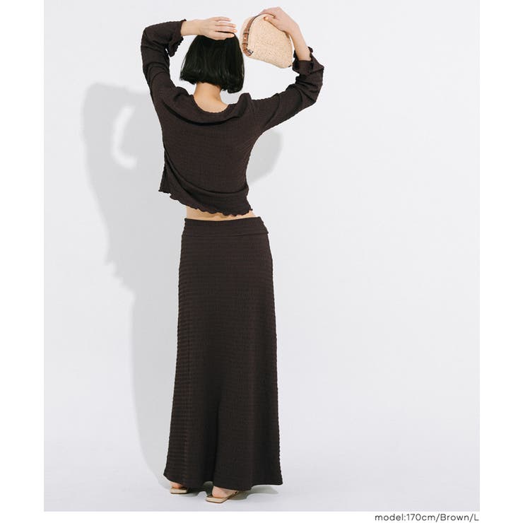 シボシャーリングスカート | coca | 詳細画像10 