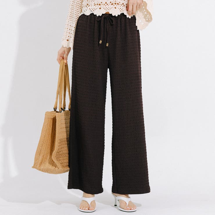 シボシャーリングパンツ | coca | 詳細画像1 