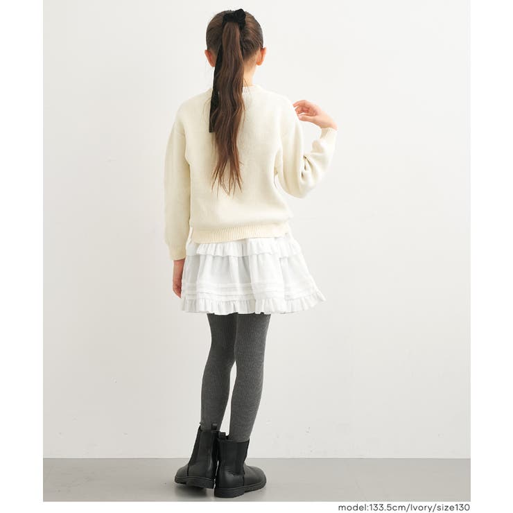 ポリウーリーウサギニットトップス | coca | 詳細画像4 