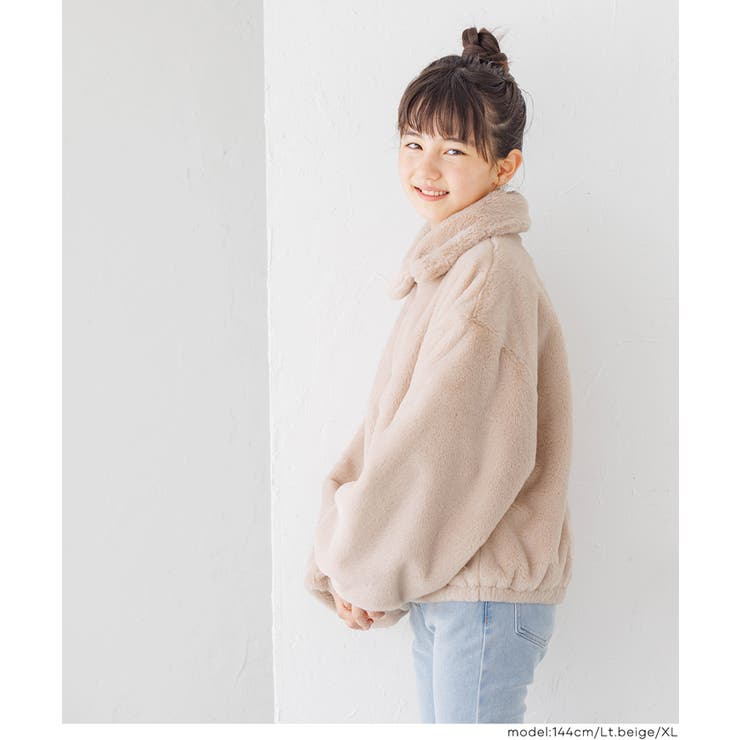 フェイクファージップブルゾン | coca | 詳細画像13 