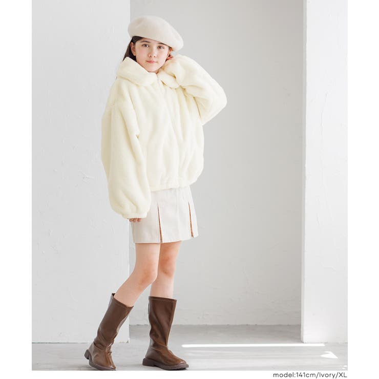 フェイクファージップブルゾン | coca | 詳細画像2 