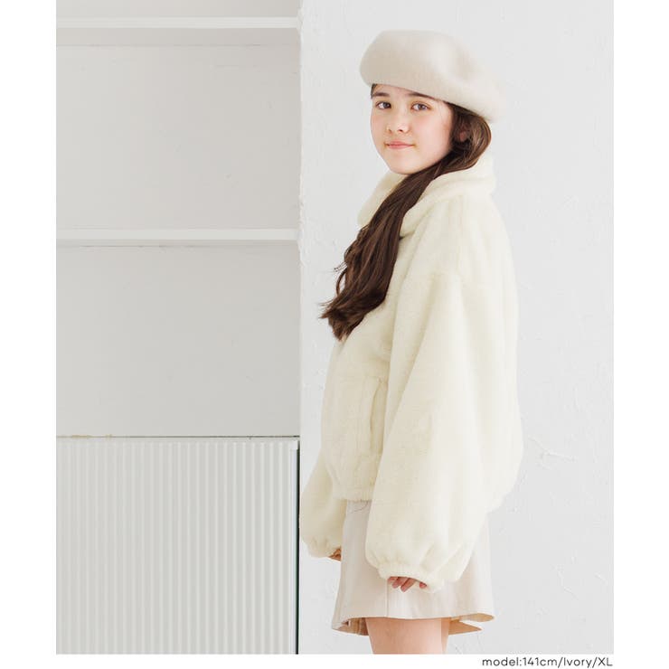 フェイクファージップブルゾン | coca | 詳細画像3 