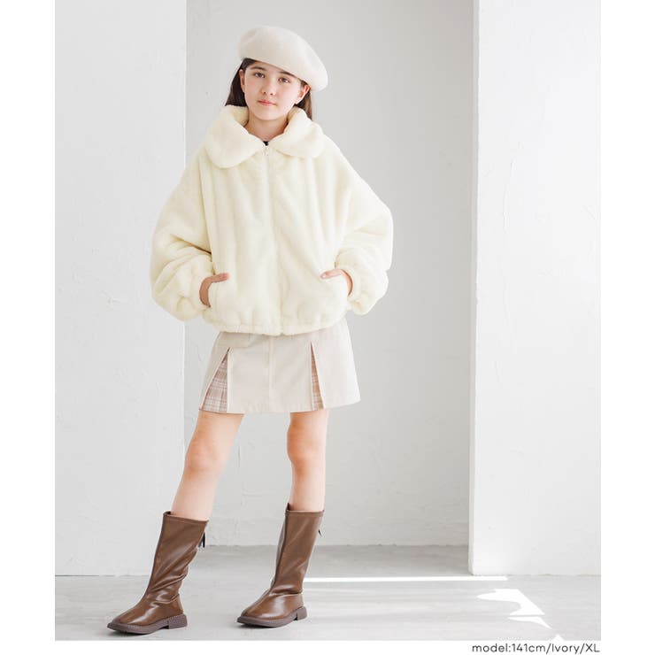 フェイクファージップブルゾン | coca | 詳細画像4 